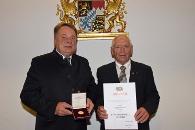 StM Helmut Brunner, Siegfried Schütz
© StMELF