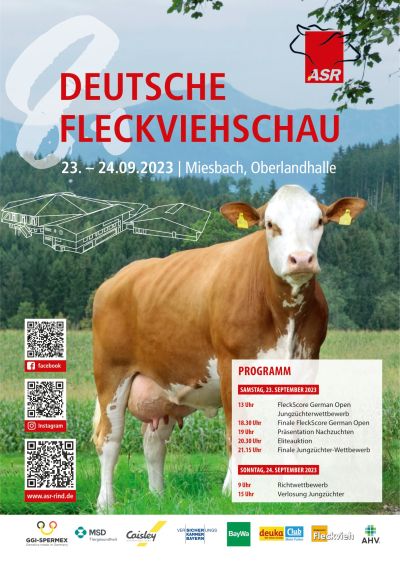 A5 Anzeige Deutsche Fleckviehschau