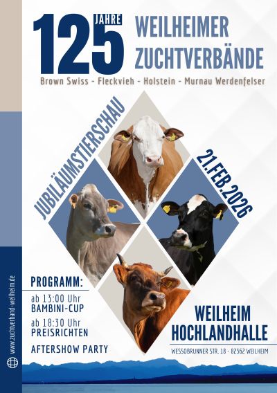 125 Jahre Weilheim Jubiläumstierschau